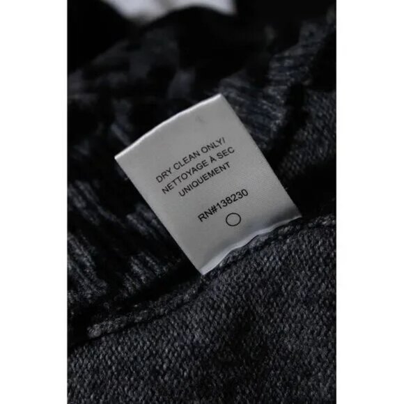 Leopard print wool sweater dress - Picture 3 of 6